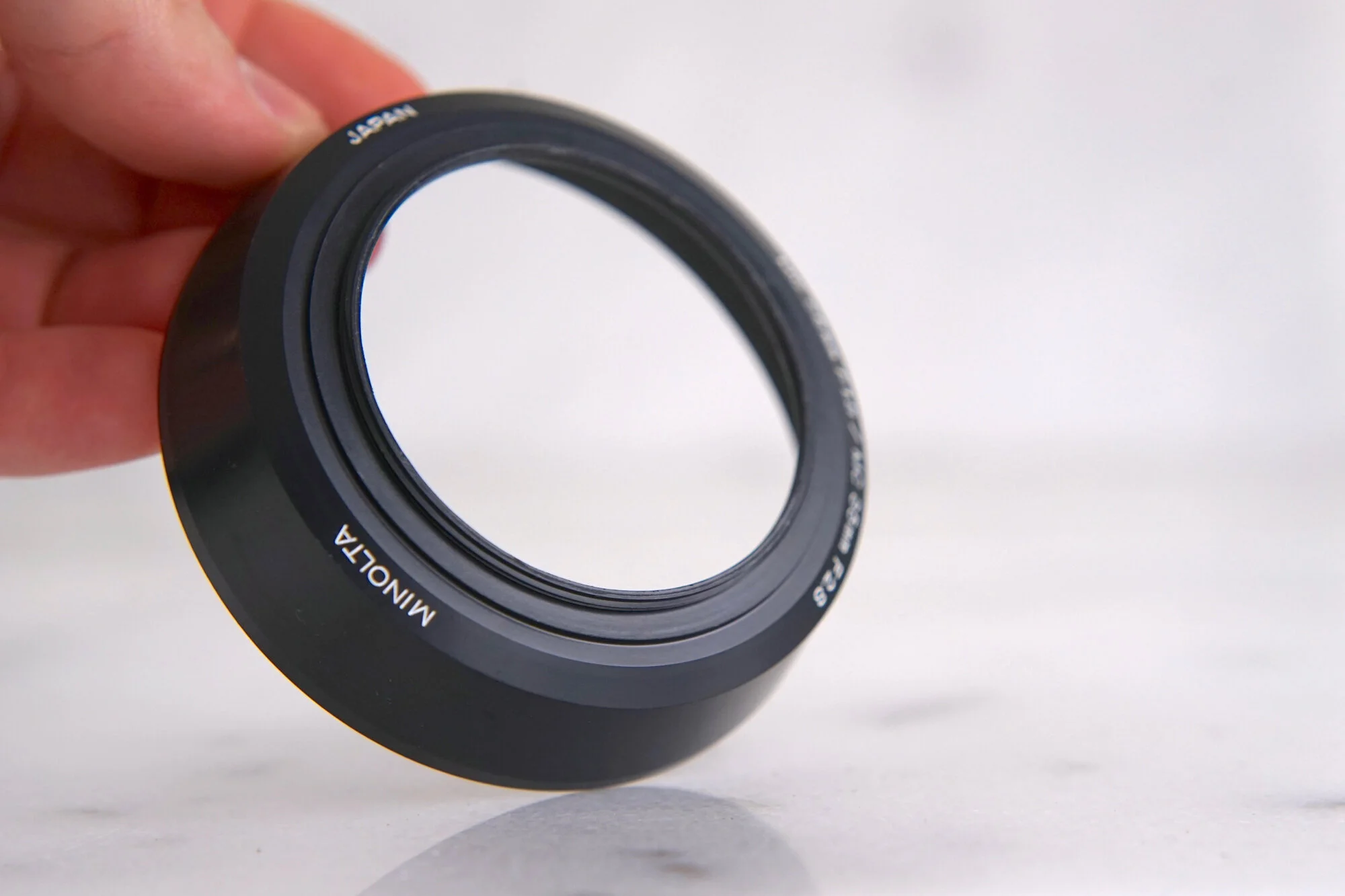 Minolta Lens Hood for Minolta MC 35mm F/1.8 and F/2.8 Lenses (55mm